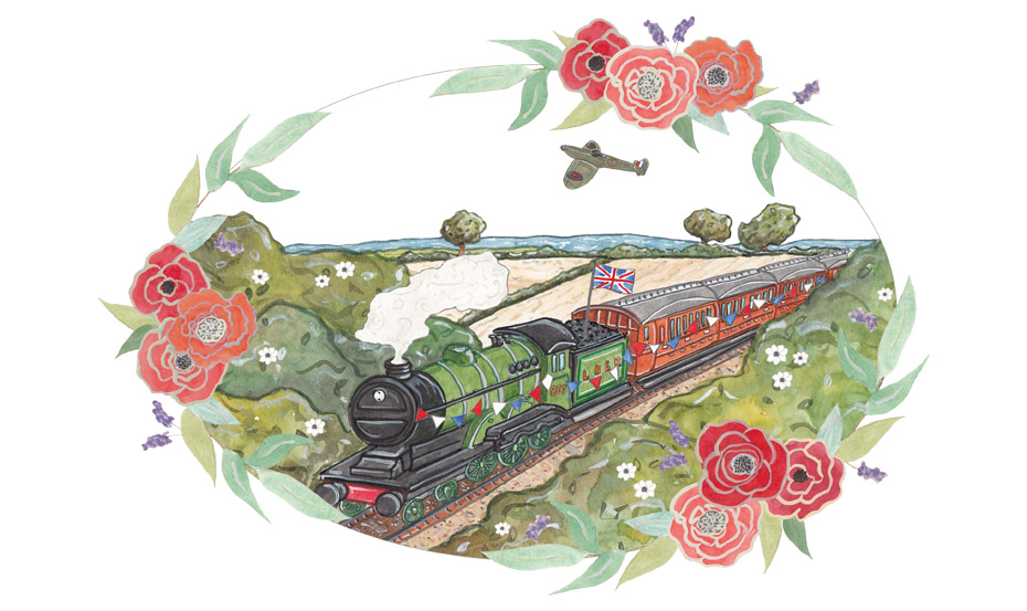 Illustration of North Norfolk Railway 1940's Weekend